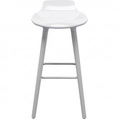 Bar Chair York White 75cm